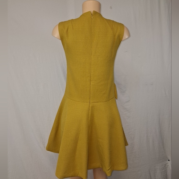 Ina Yellow and Blue Mini Dress Size M L - Picture 6 of 16